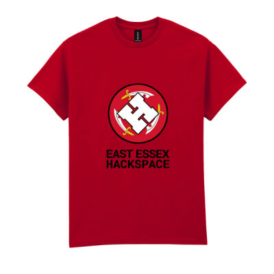 East Essex Hackspace - With Text - T-shirt Thumbnail